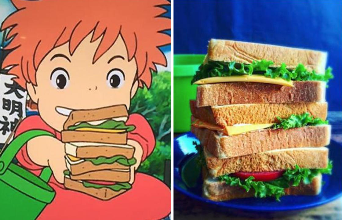 Il cibo dei film dello Studio Ghibli nella vita reale