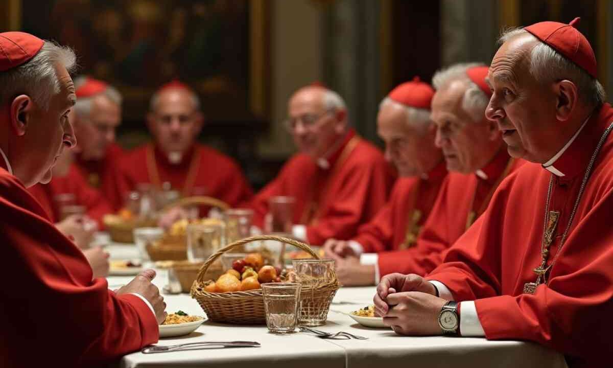 cosa mangiano i cardinali in conclave