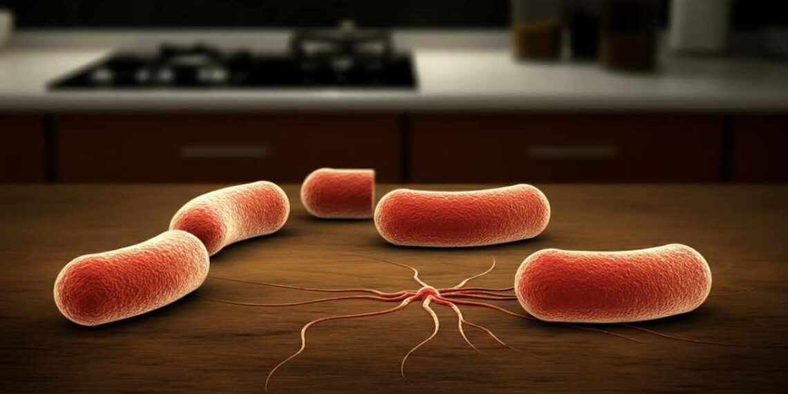 Pericolo batteri in cucina