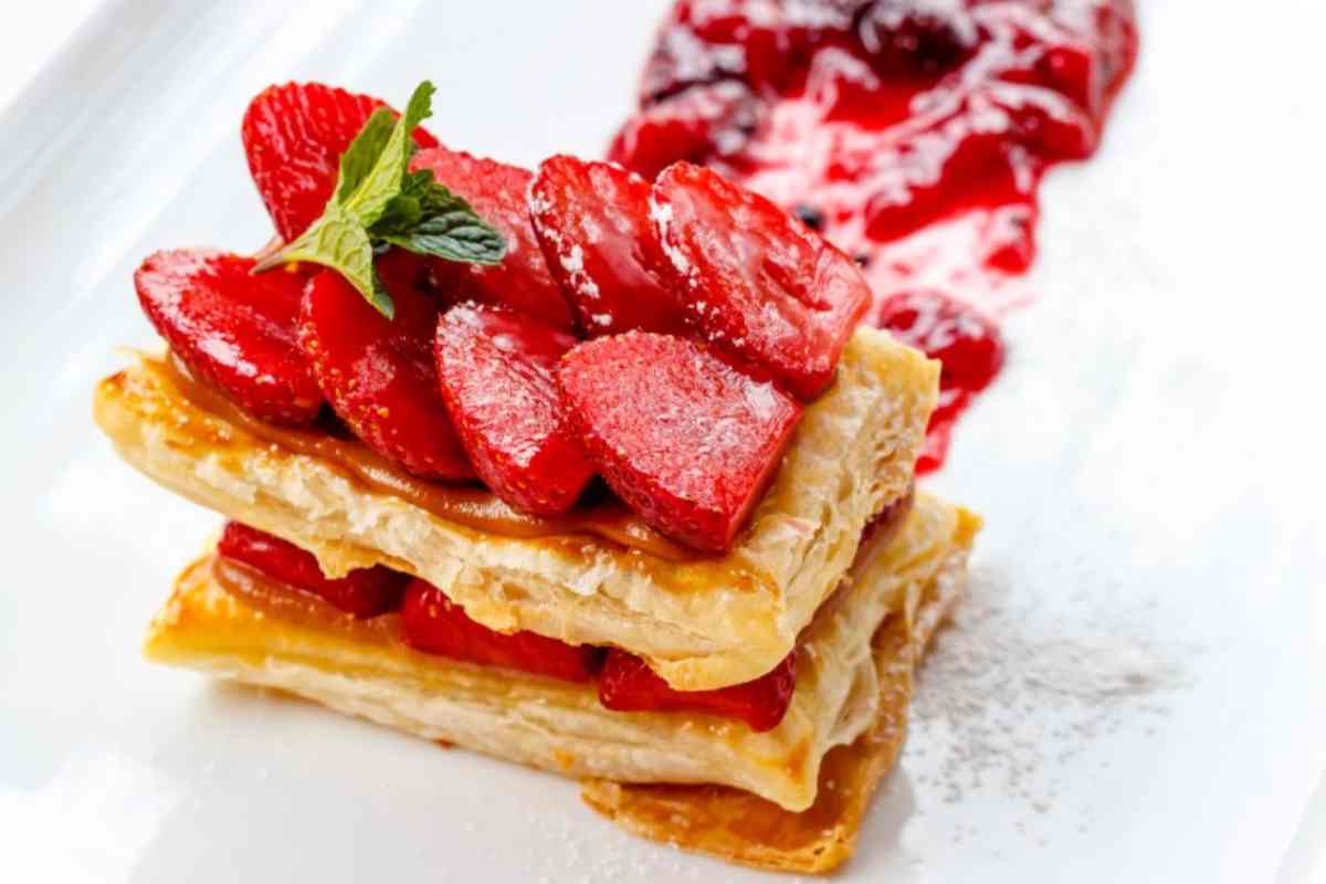 Sfogliatina di fragole, ricetta