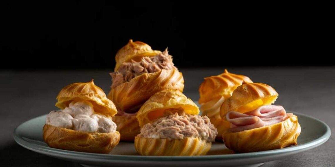 ricetta dei bignè salati