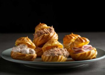 ricetta dei bignè salati