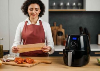 friggitrice ad aria e carta da forno: i pericoli