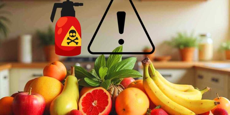 pericolo pesticidi nella frutta