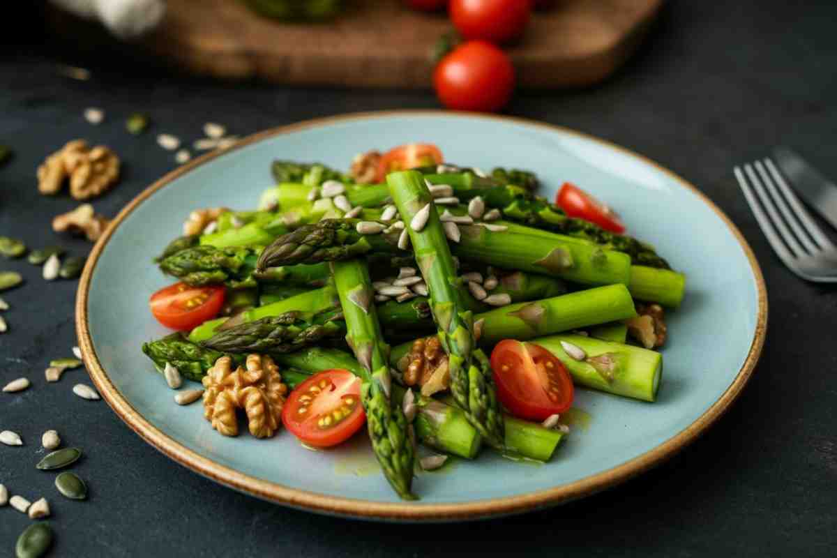 come fare l'insalata di asparagi