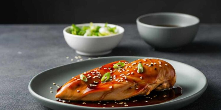 ricetta del pollo con salsa di soia