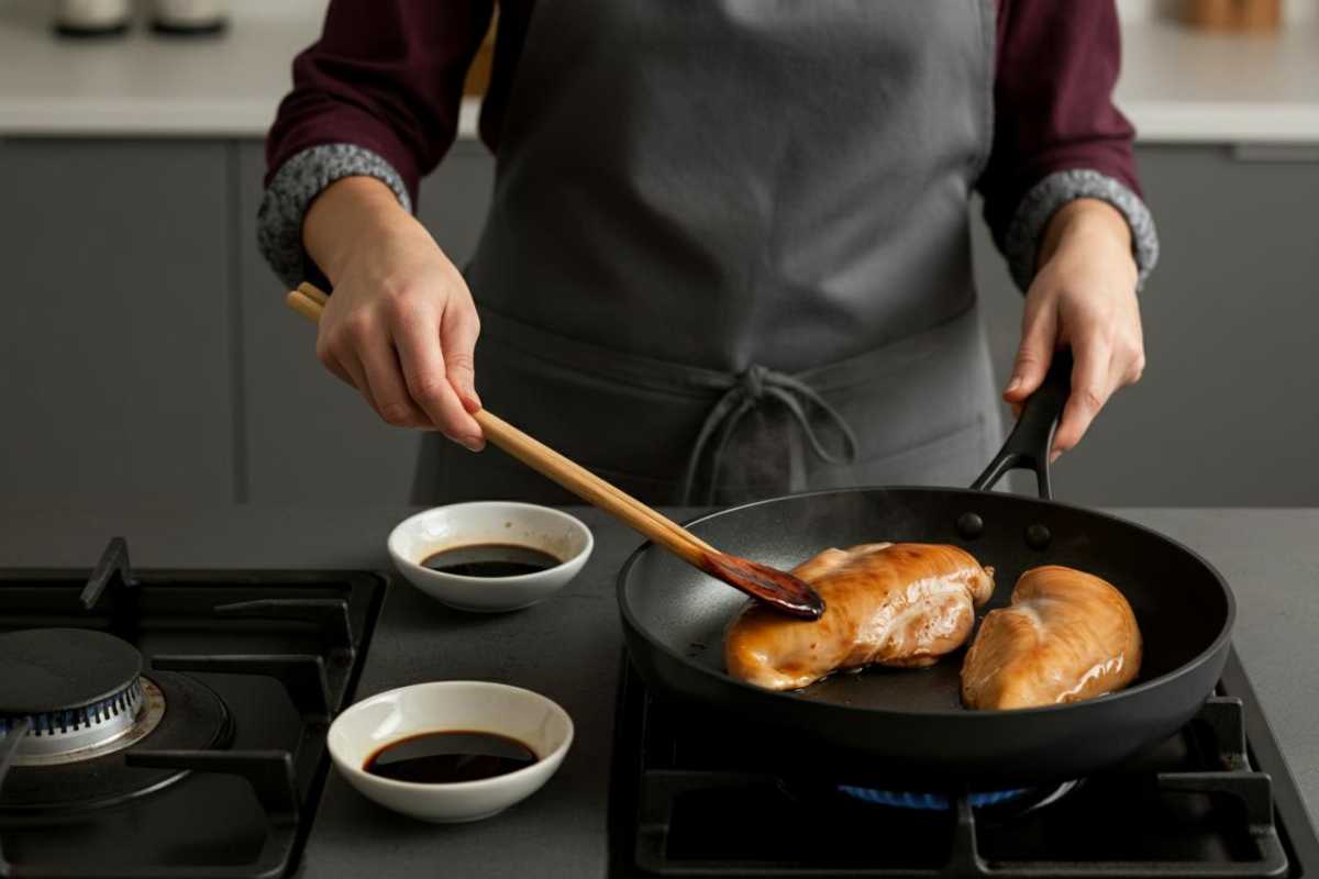 come fare il pollo alla salsa di soia