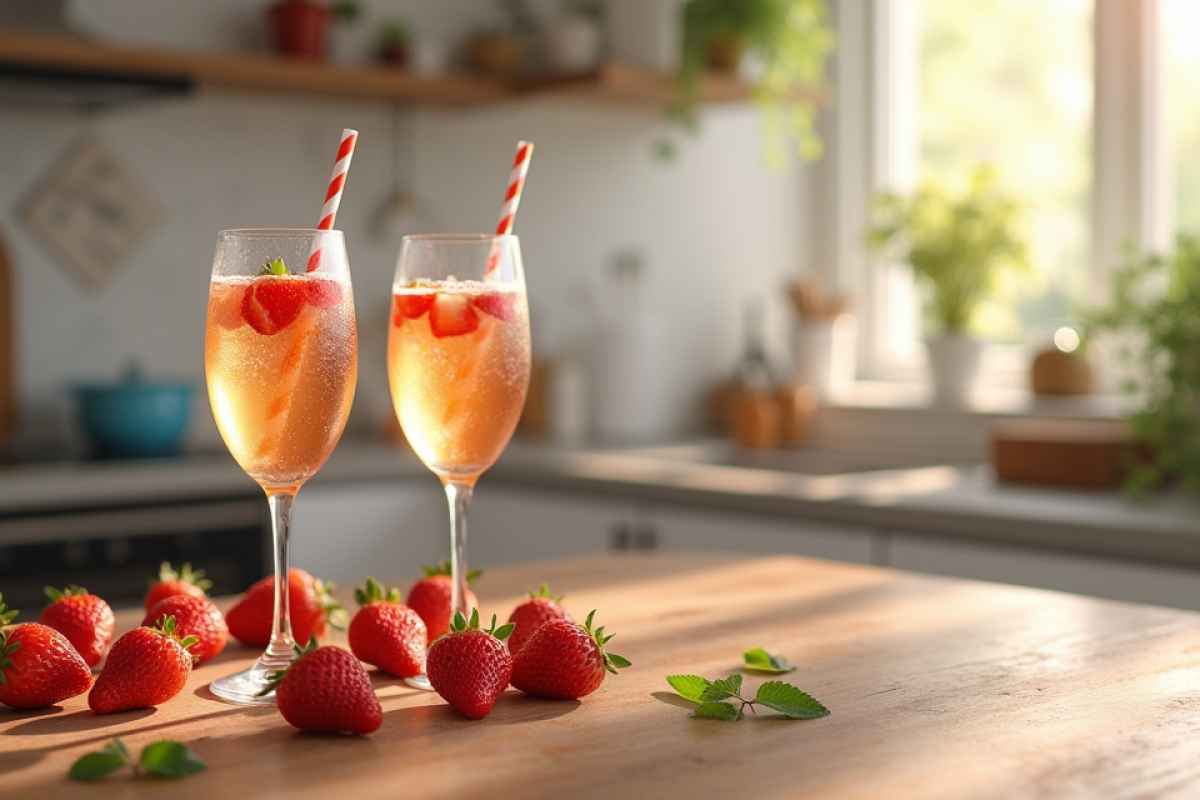 come fare lo spritz alle fragole