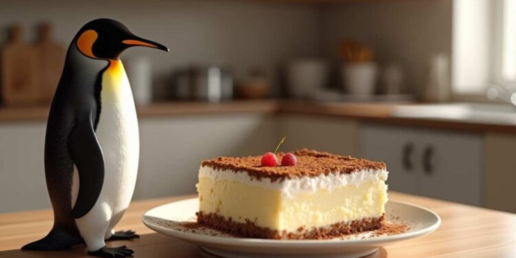 ricetta del tiramisù pinguino