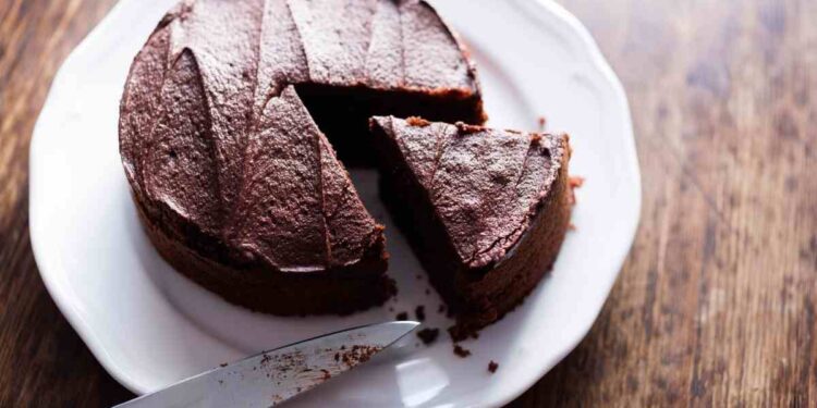 torta al cioccolato al microonde
