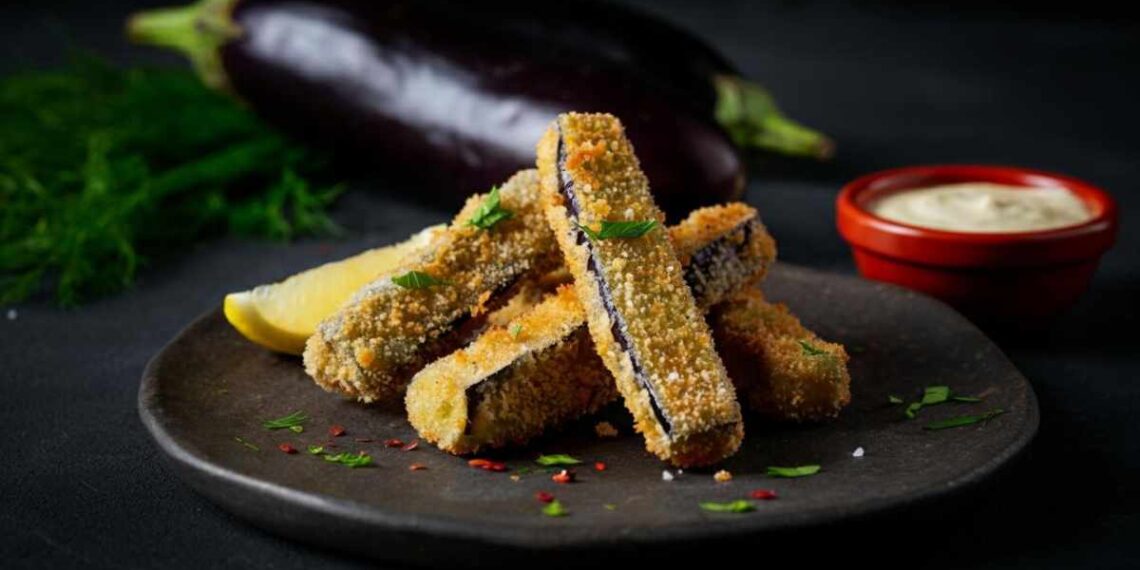 Bastoncini di melanzane fritti, ricetta