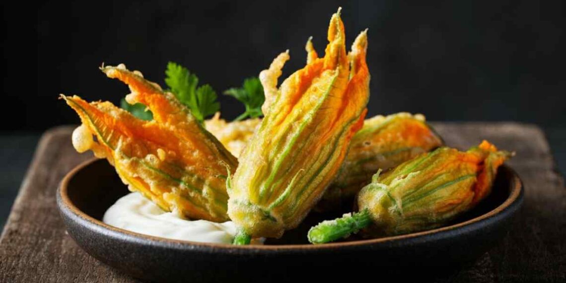 Fiori di zucca Cannavacciuolo