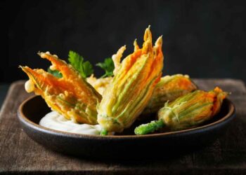 Fiori di zucca Cannavacciuolo