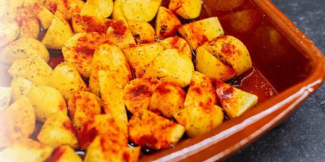 Patate al forno attaccate alla teglia
