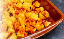 Patate al forno attaccate alla teglia