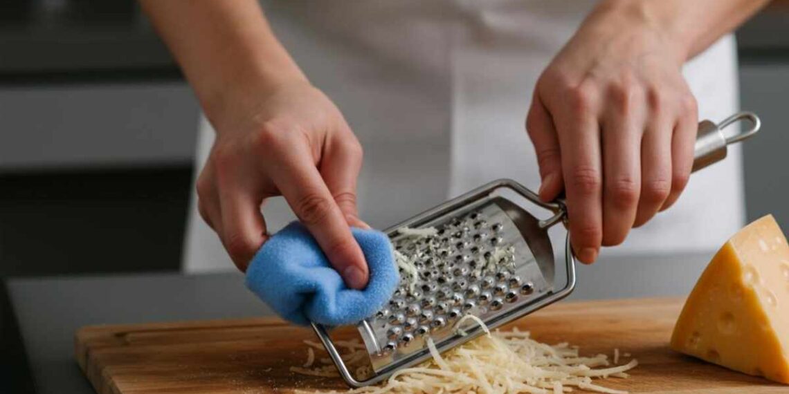Pulizia grattugia
