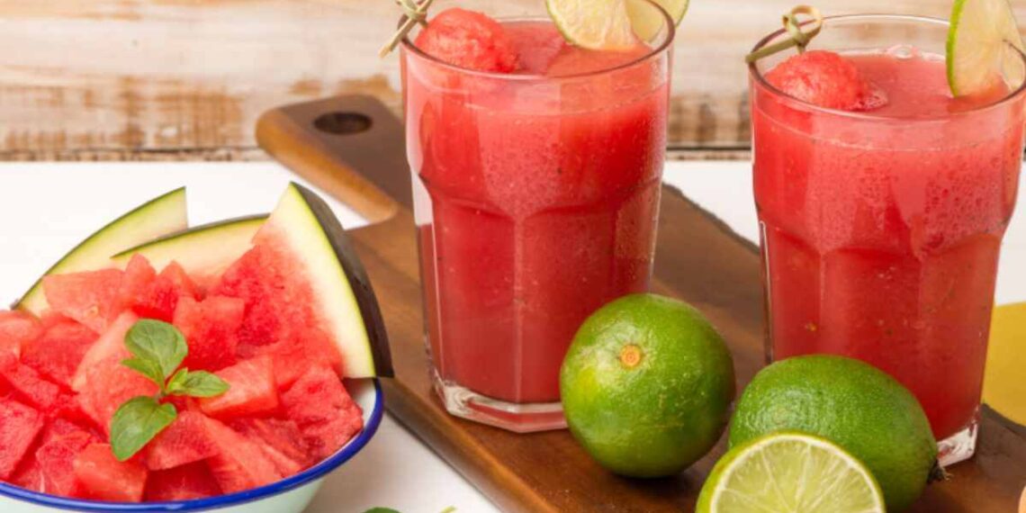 Smoothie bowl all’anguria