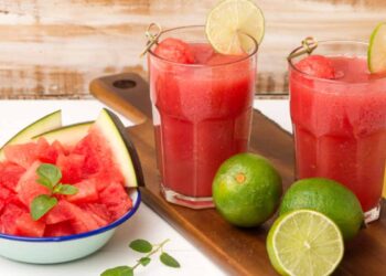 Smoothie bowl all’anguria