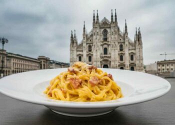 la carbonara di lusso di milano