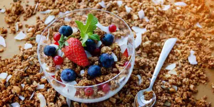 colazione veloce con cereali ricetta