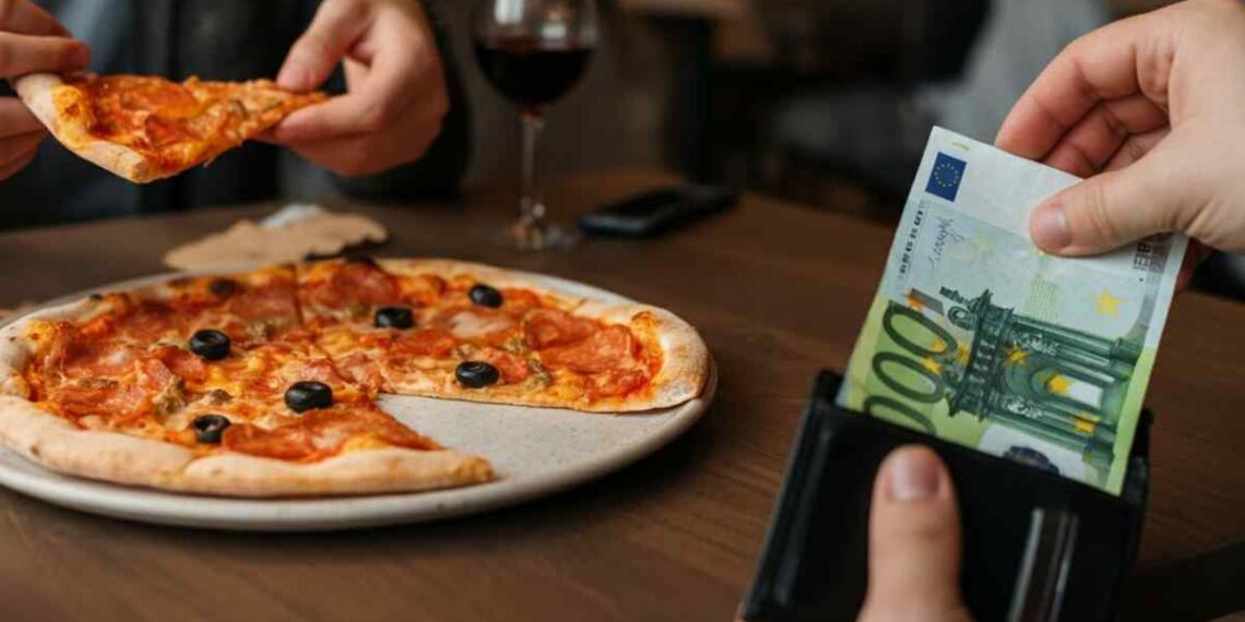 quanto costa la pizza