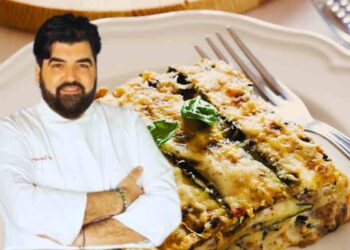 ricetta della parmigiana di zucchine di cannavacciuolo