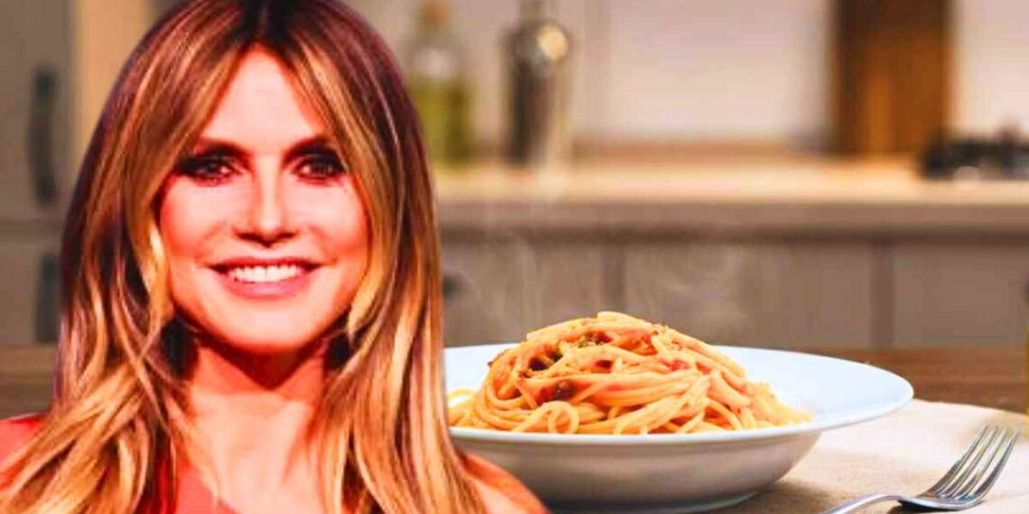 la pasta alla tedesca di Heidi Klum