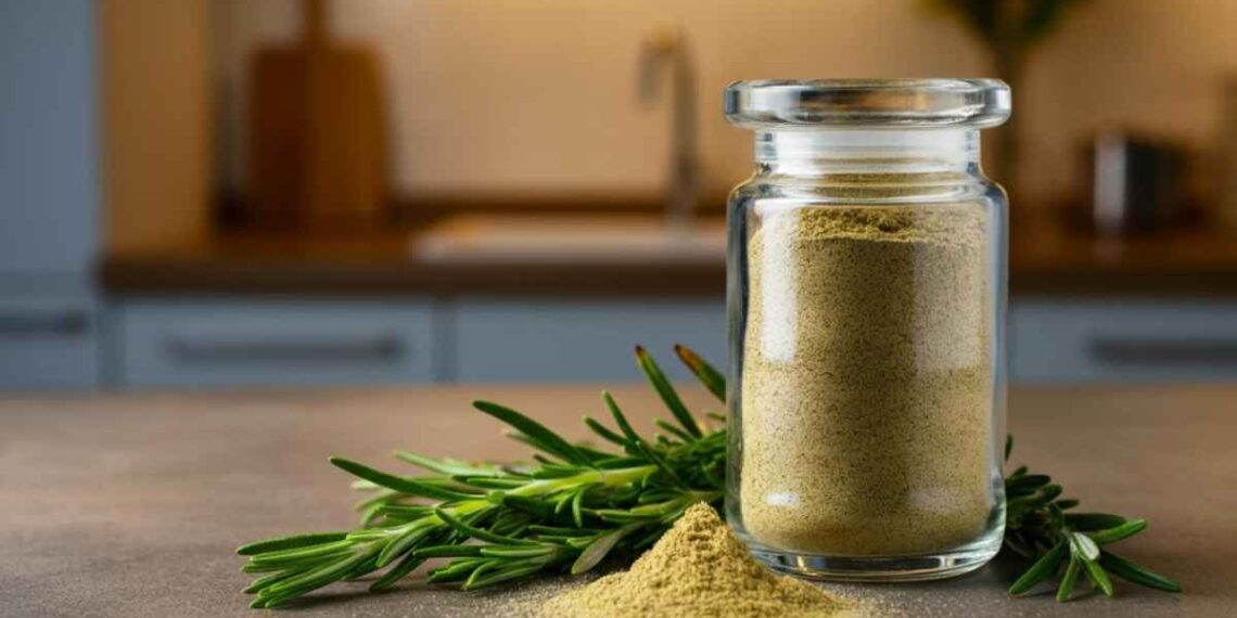ricetta della polvere di rosmarino