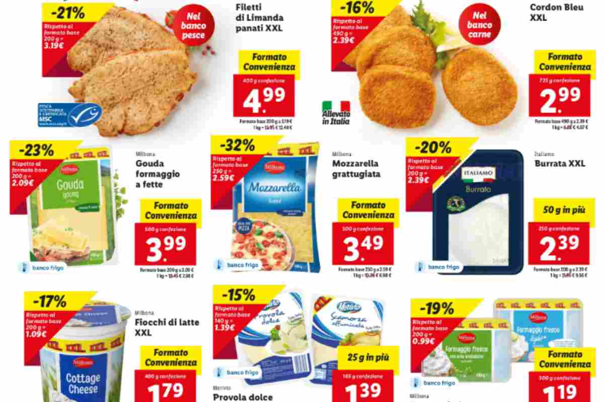 Scorte da record, arrivano le maxi offerte in formato XXL