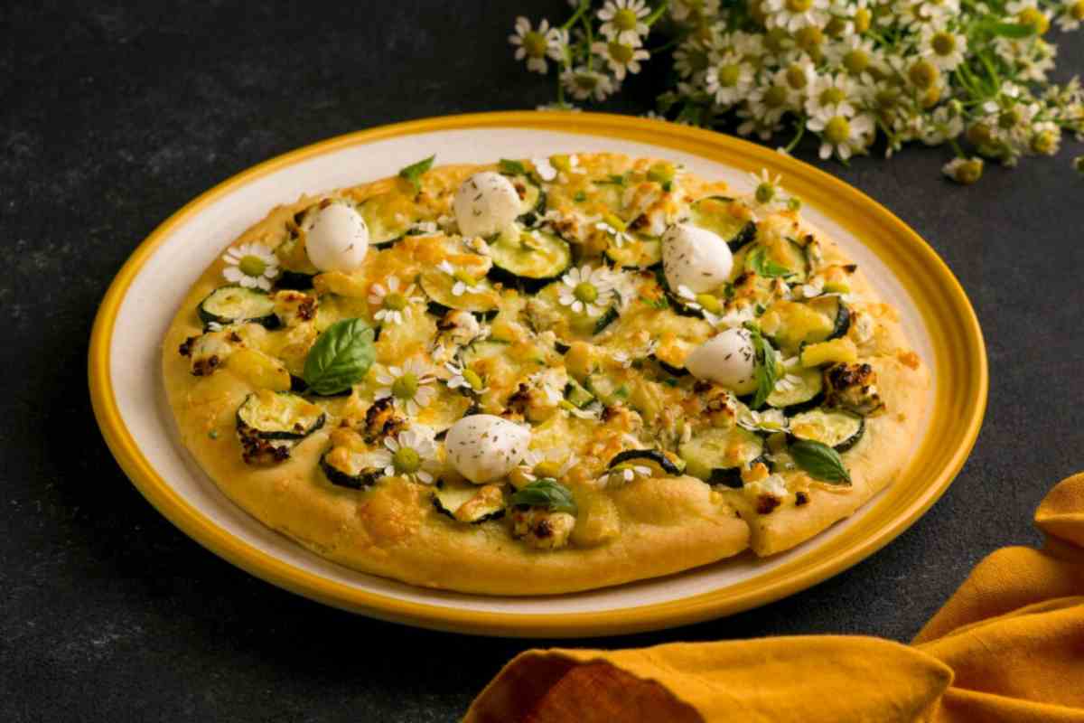 Pizza rustica di zucchine