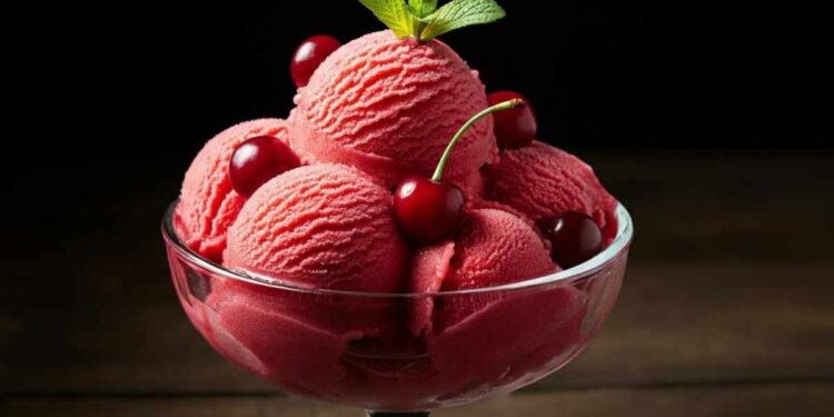 Sorbetto ciliegie