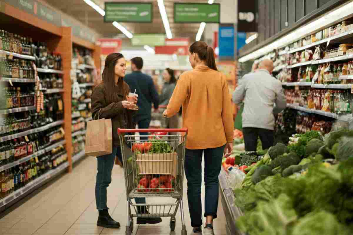 Supermercato, prodotti scaduti