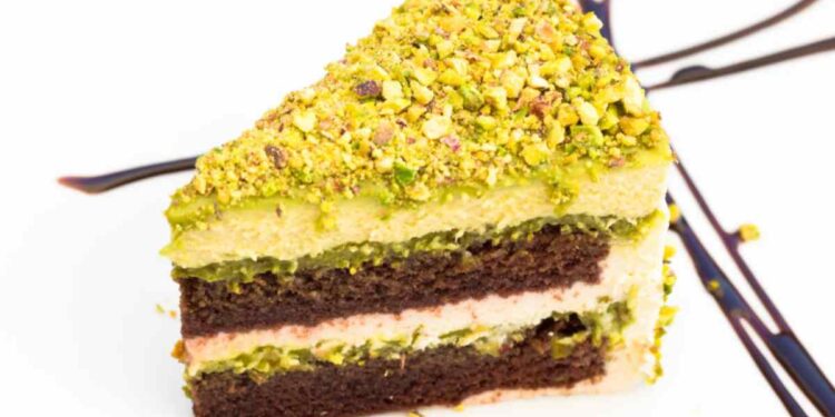 Torta al cioccolato e pistacchio