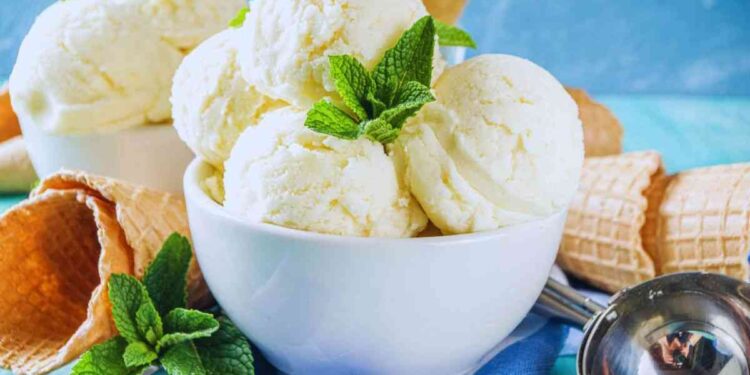 ricetta del gelato al latte di cocco