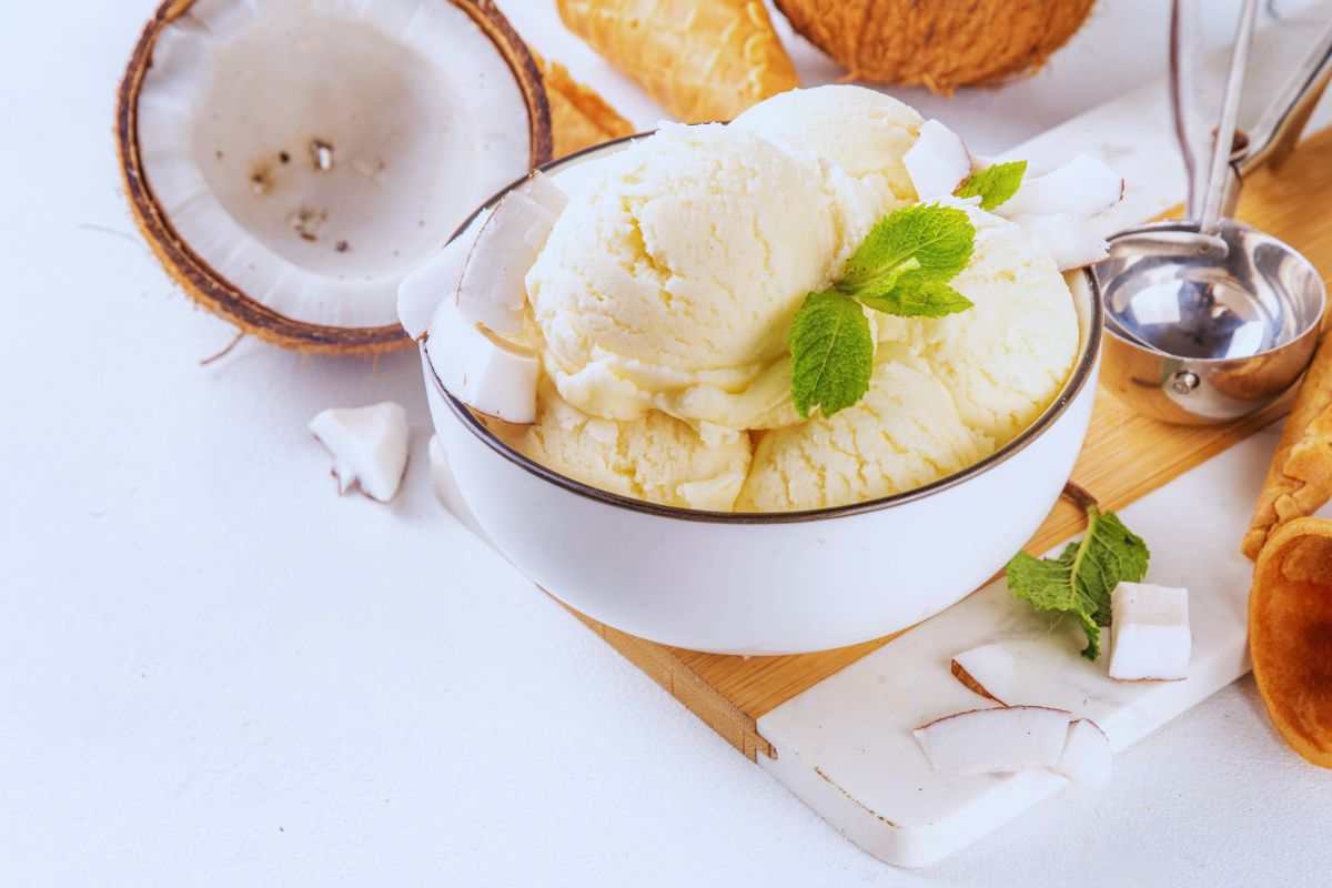 come fare il gelato al alatte di cocco