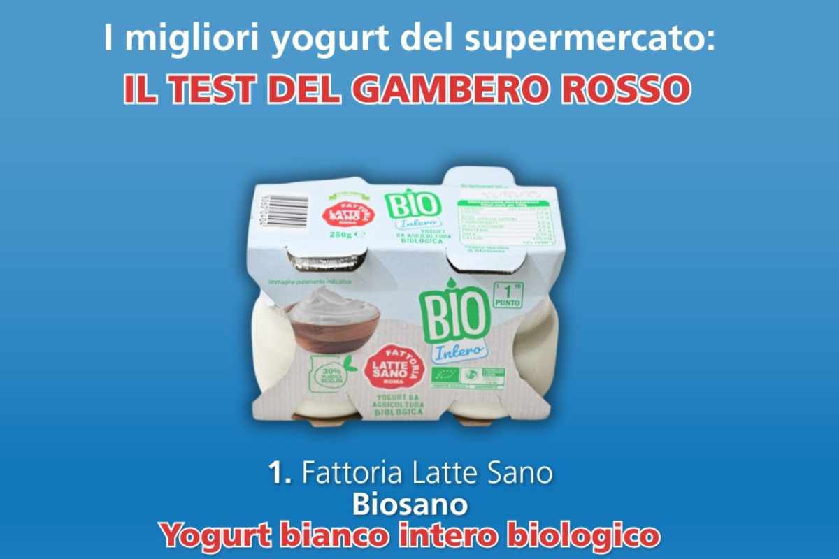 "E' l'unico sano": Gambero Rosso elegge lo yogurt migliore sul mercato