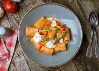 paccheri al coccio