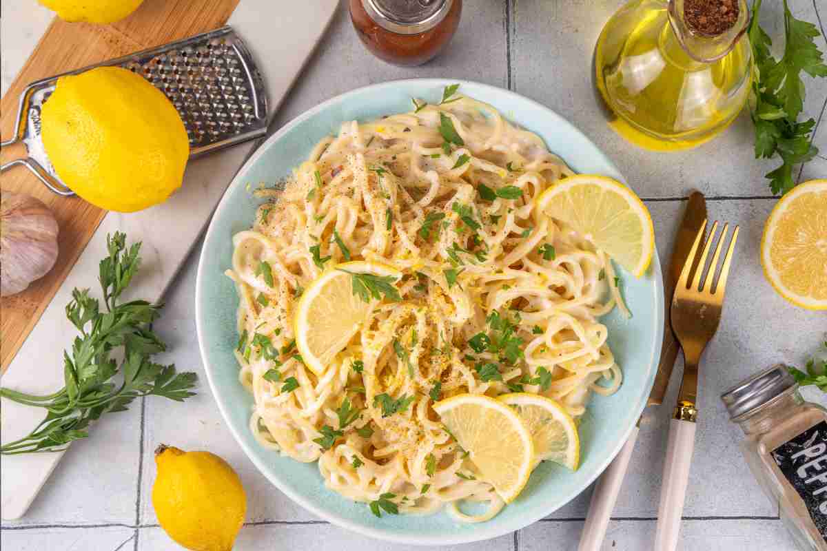 pasta al limone ricetta