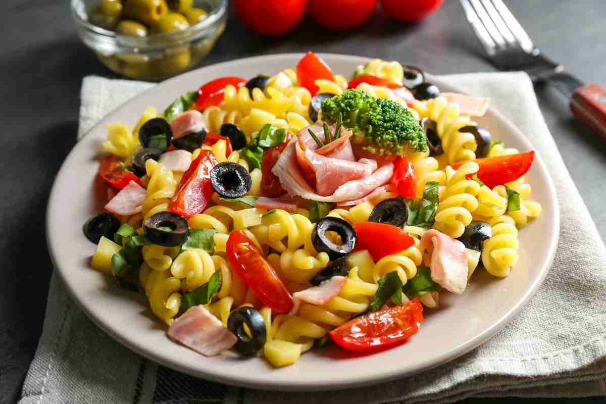 ricetta pasta fredda