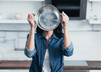 arcobaleno pentole d'acciaio inox