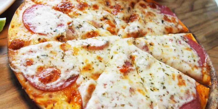 ricetta pizza light