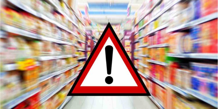 Allarme supermercato