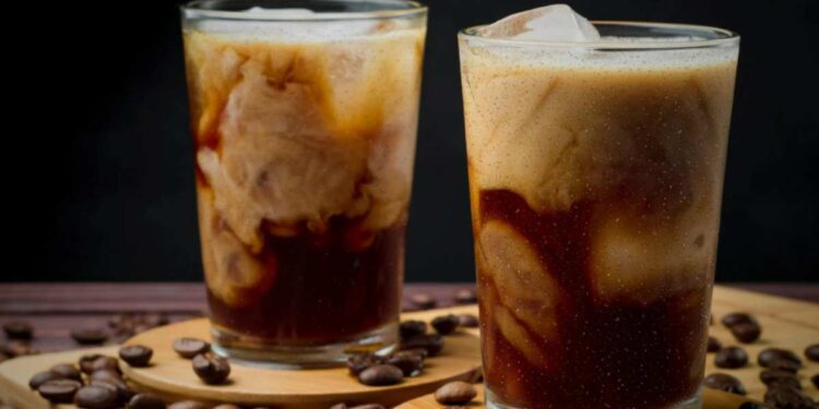 Iced coffee