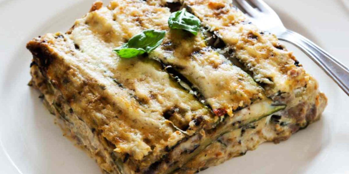 Parmigiana di speck e zucchine