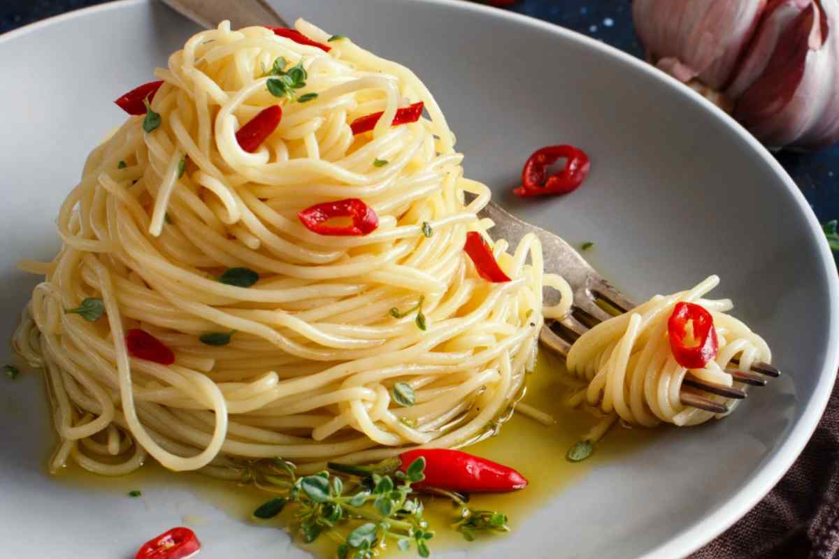 Spaghetti aglio e olio