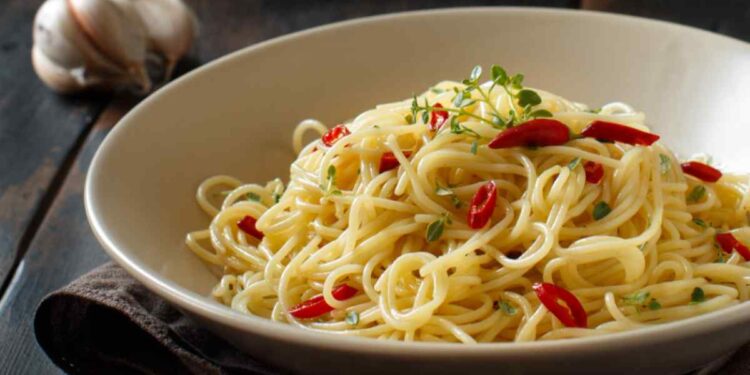 Spaghetti aglio e olio