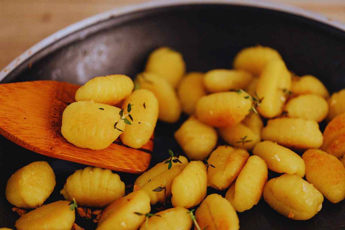 gnocchi in friggitrice ad aria