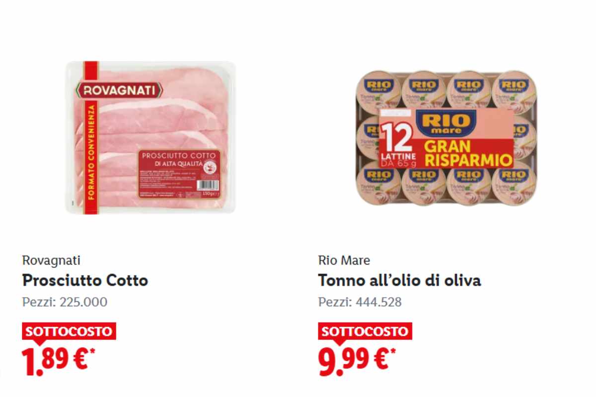 Grandi marche e prezzi sottocosto
