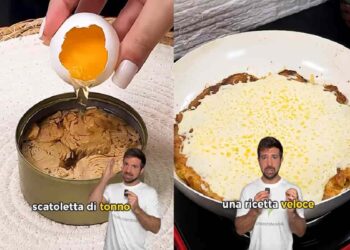 ricetta veloce scatoletta di tonno e uovo