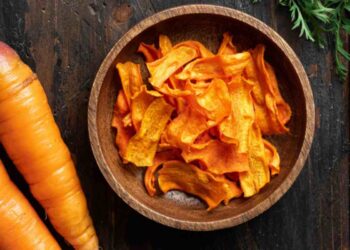 Chips di carote